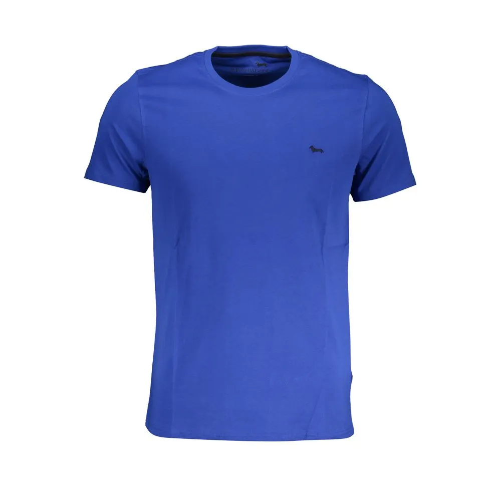 Harmont & Blaine Men's Blue Cotton T-Shirt
