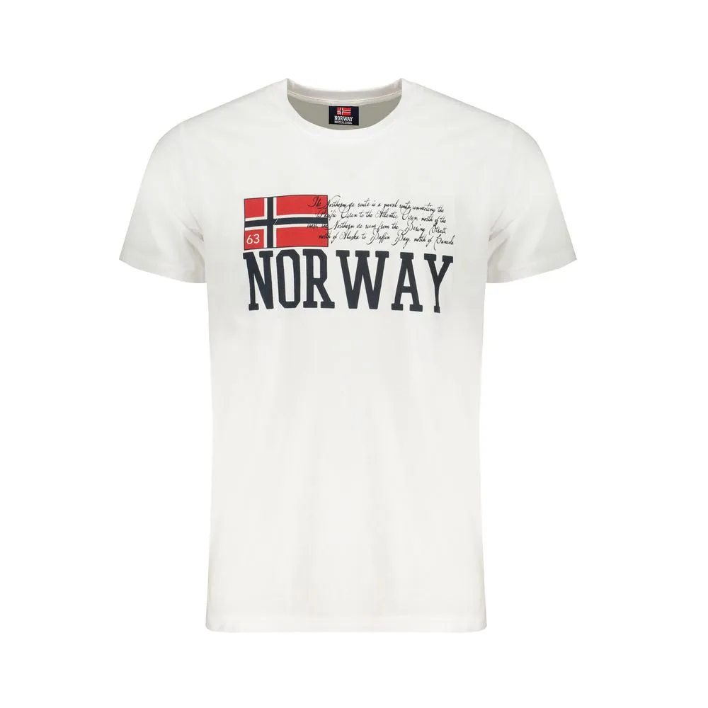 Norway 1963 Men's White Cotton T-Shirt