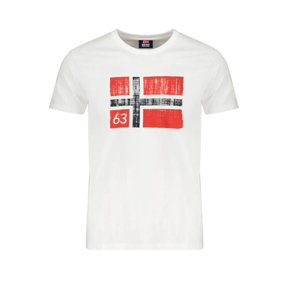 Norway 1963 Men's White Cotton T-Shirt
