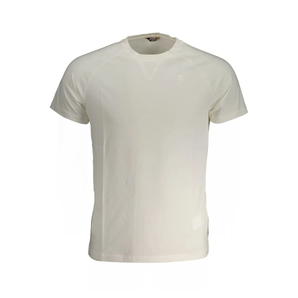 K-WAY Men's White Cotton T-Shirt