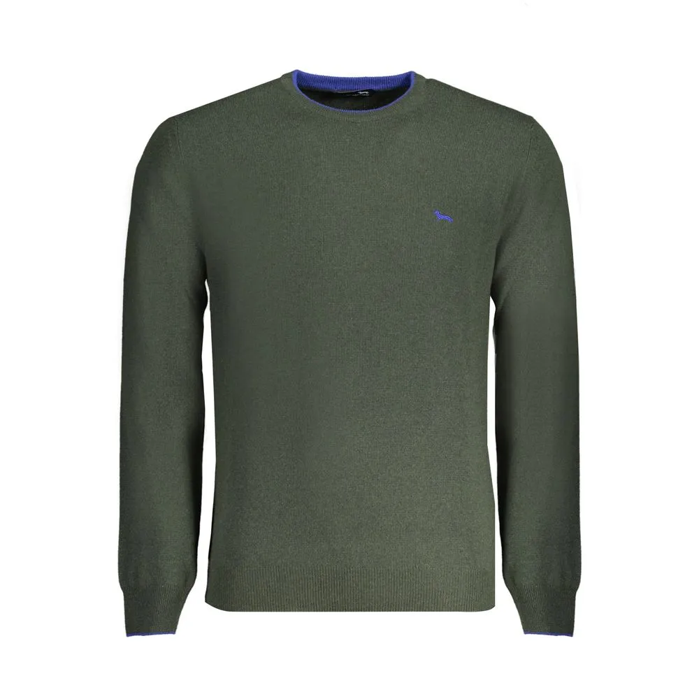 Harmont & Blaine Men's Green Cashmere Sweater