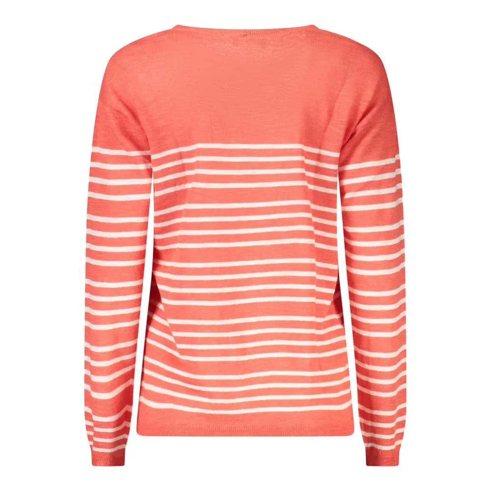 North Sails Red Cotton Women Sweater
