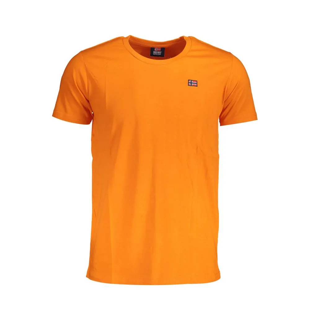 Norway 1963 Men's Orange Cotton T-Shirt