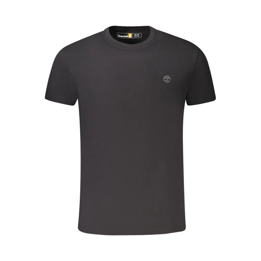 Timberland Men's Black Cotton T-Shirt