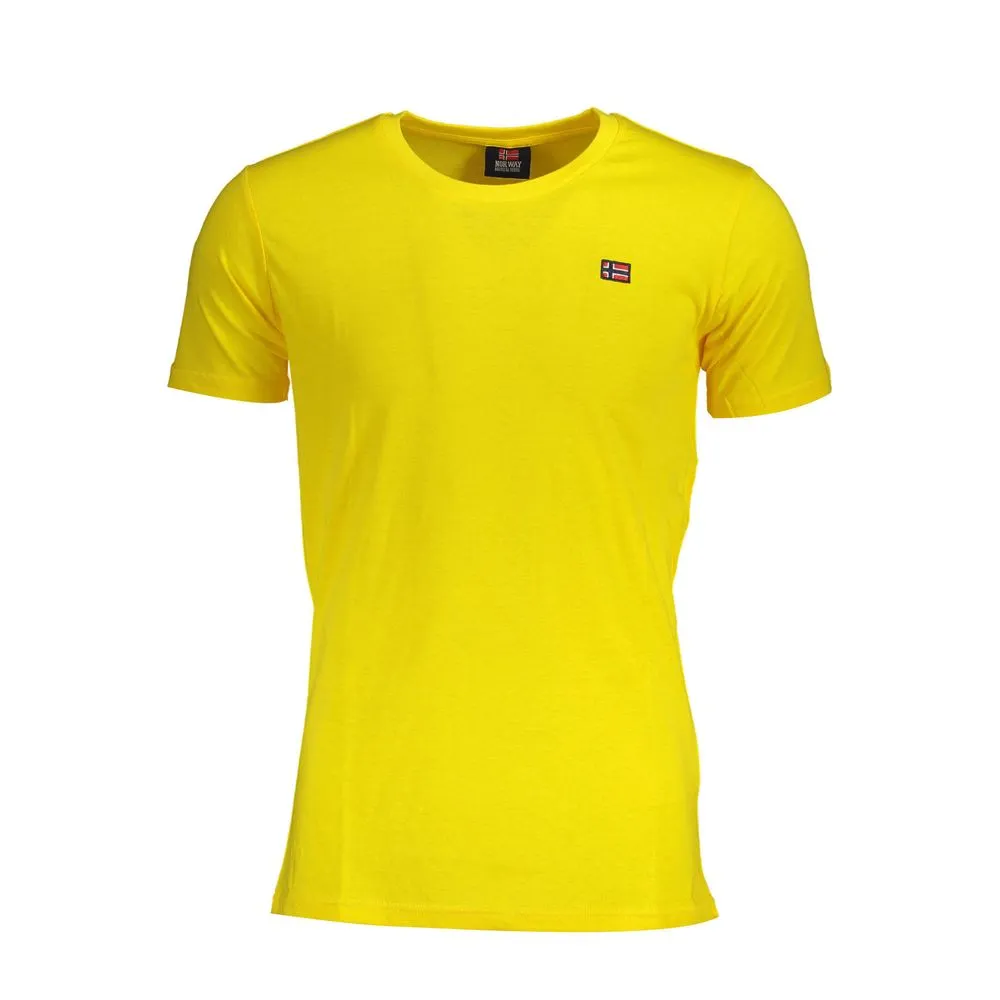 Norway 1963 Men's Yellow Cotton T-Shirt
