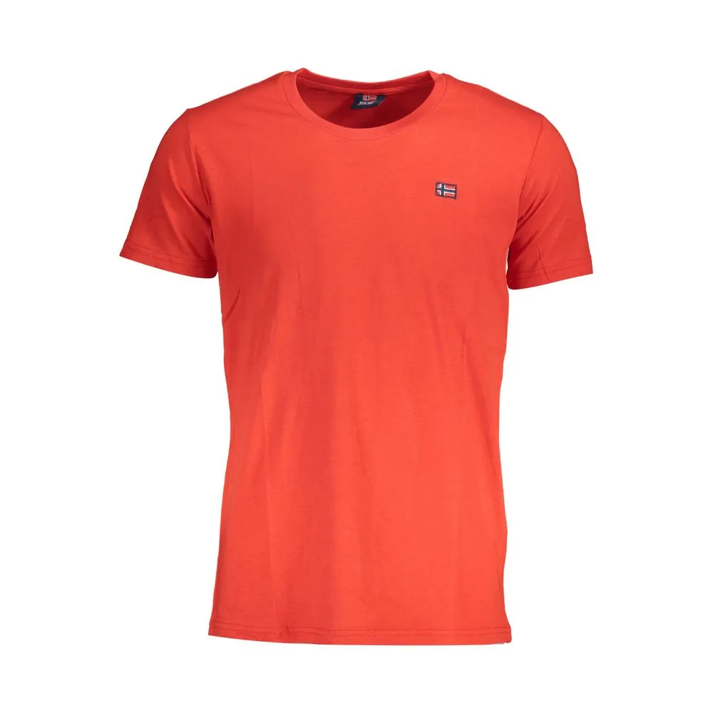Norway 1963 Men's Red Cotton T-Shirt