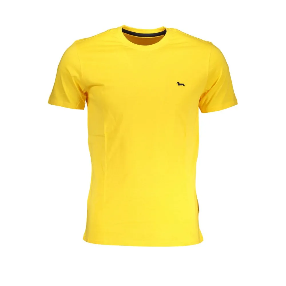 Harmont & Blaine Men's Yellow Cotton T-Shirt