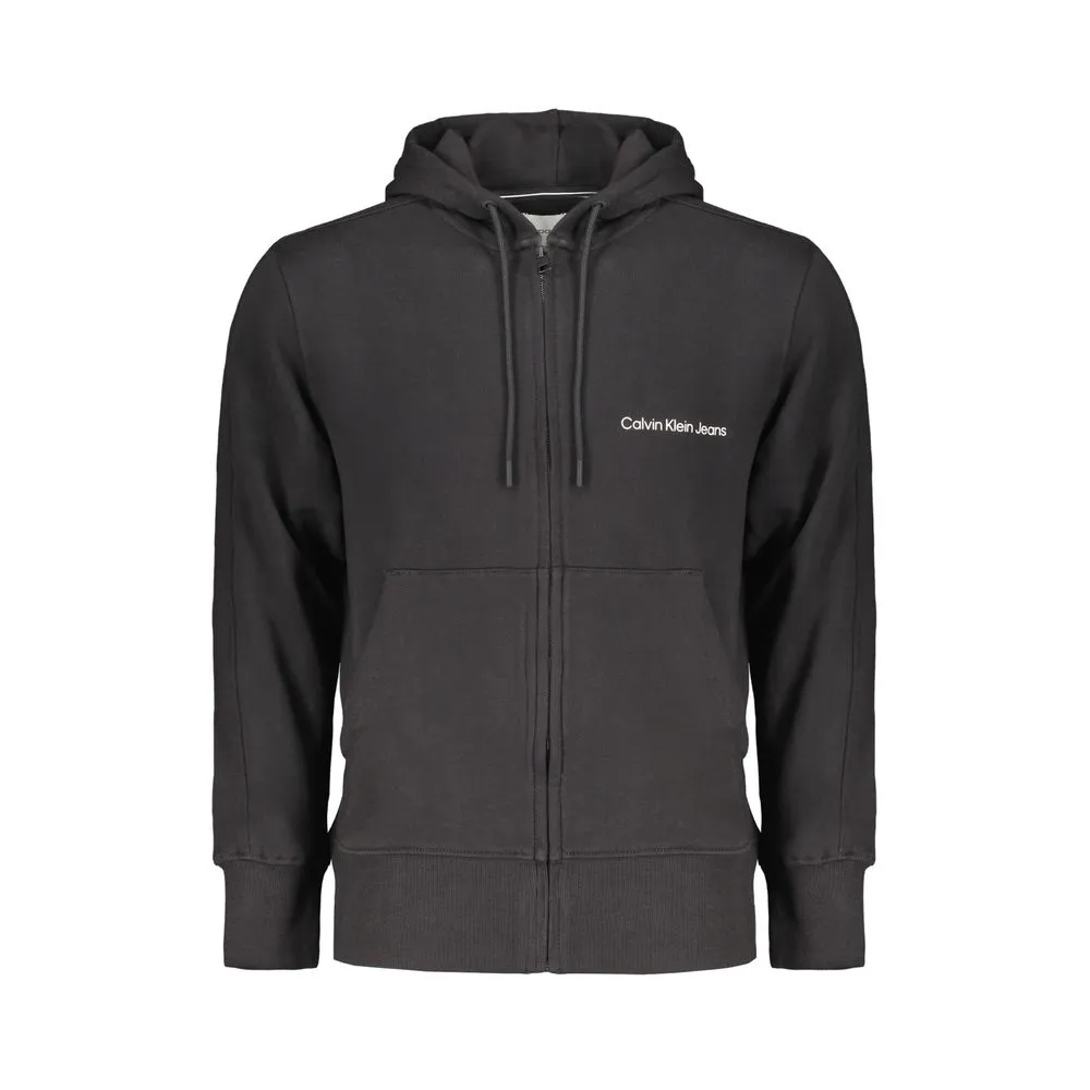Calvin Klein Men's Black Cotton Sweater