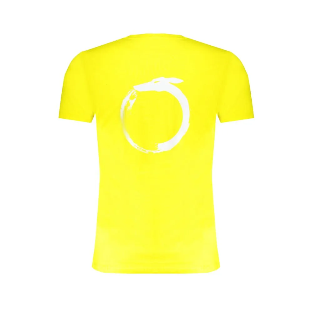 Trussardi Men's Yellow Cotton T-Shirt