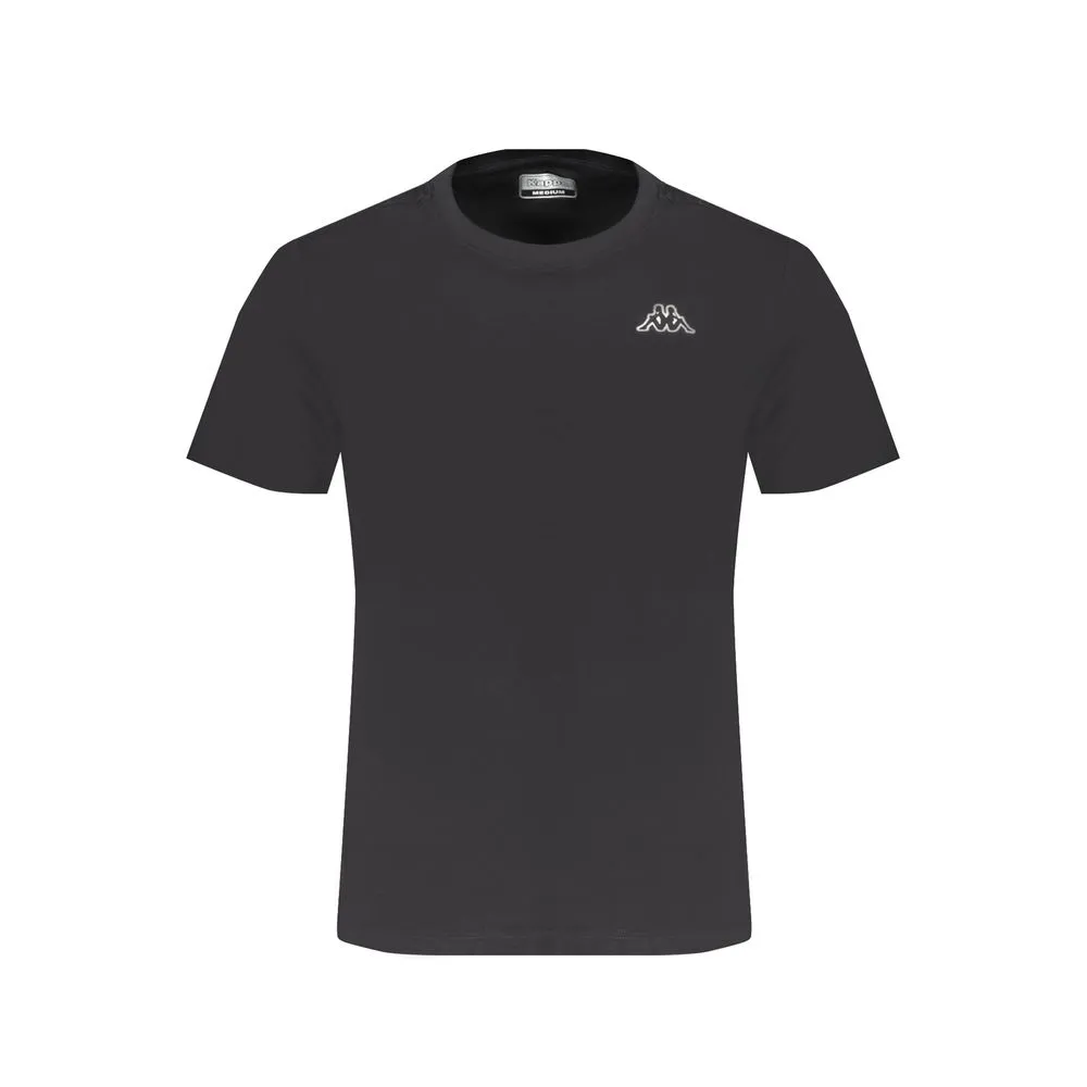 Kappa Men's Black Cotton T-Shirt