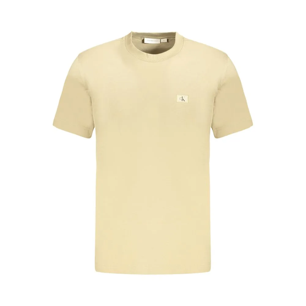 Calvin Klein Men's Green Cotton T-Shirt