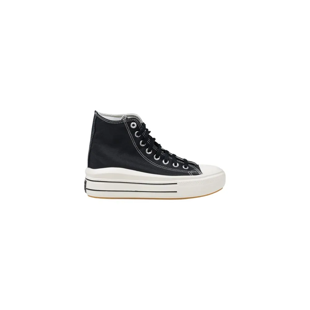 Converse Women's Black Leather Sneaker