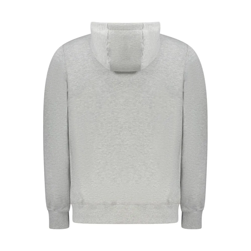 North Sails Gray Cotton Men Sweater