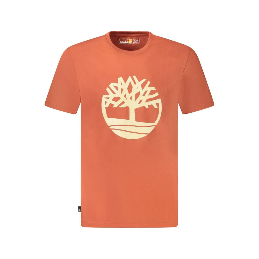 Timberland Men's Brown Cotton T-Shirt