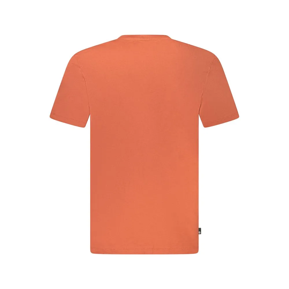 Timberland Men's Brown Cotton T-Shirt