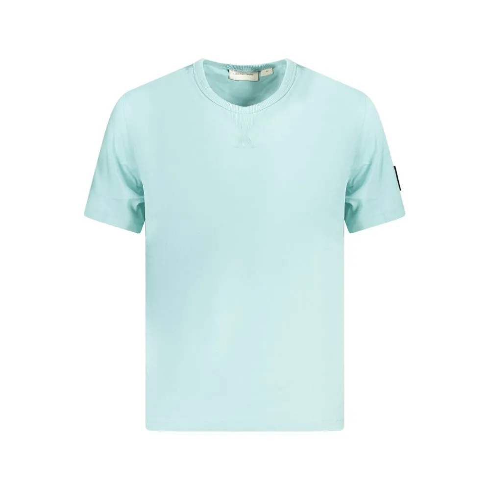 Calvin Klein Men's Green Cotton T-Shirt