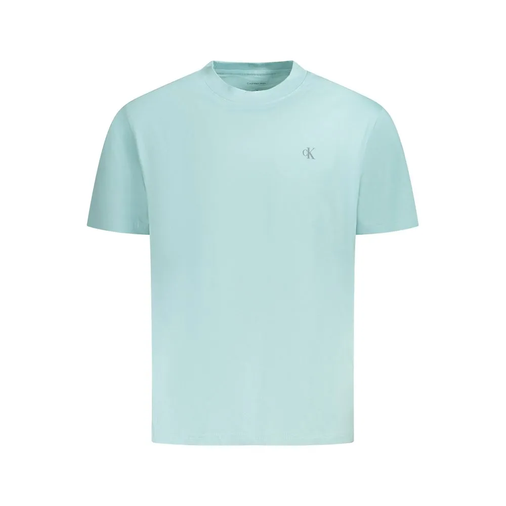 Calvin Klein Men's Green Cotton T-Shirt