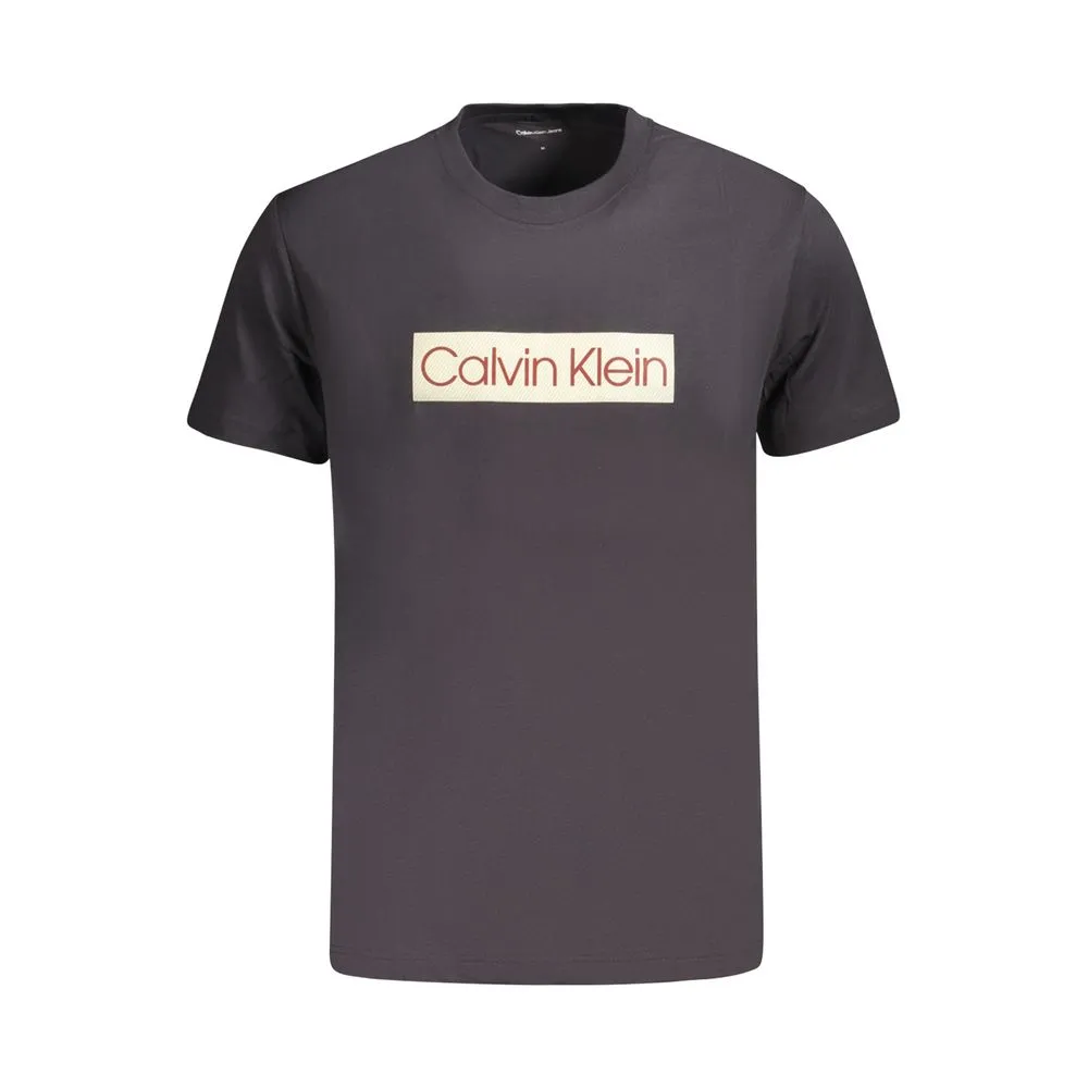 Calvin Klein Men's Black Cotton T-Shirt