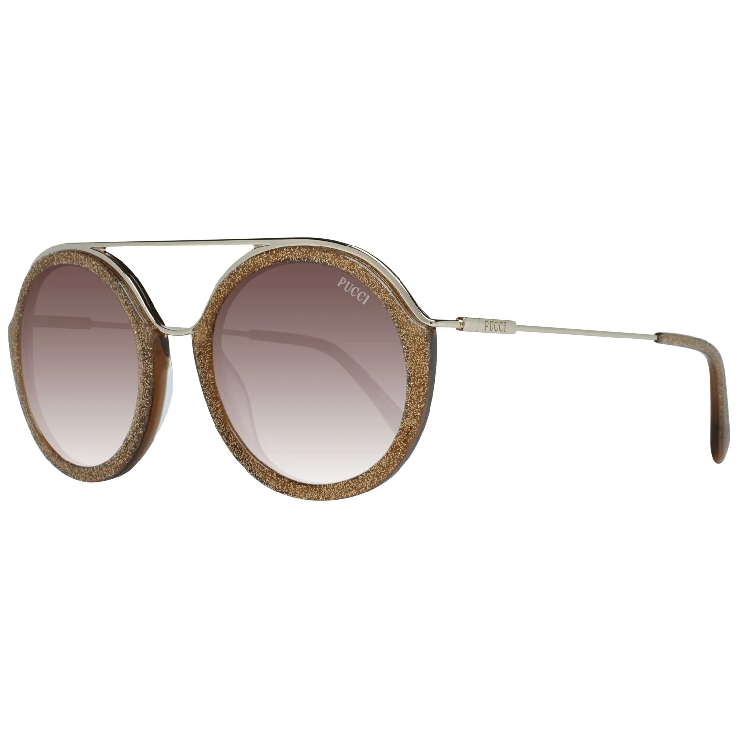 Emilio Pucci Gold Women Sunglasses