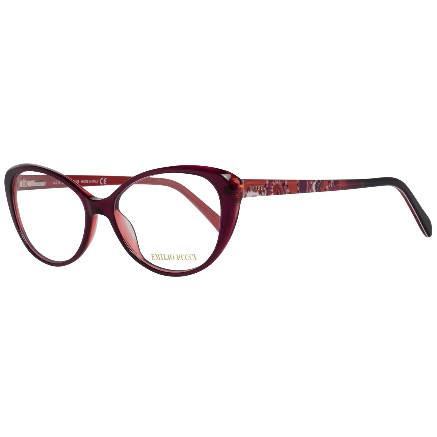 Emilio Pucci Burgundy Women Frames