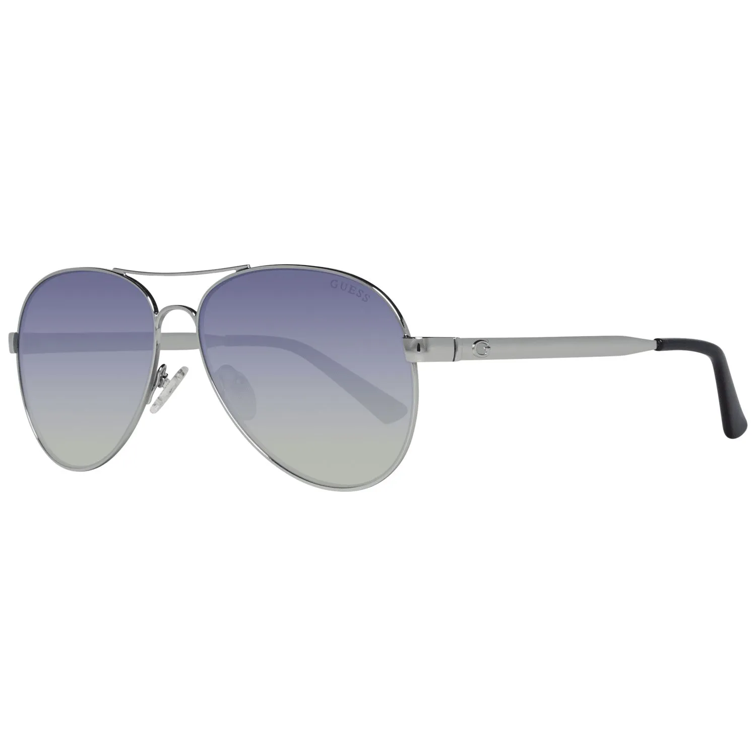 Guess Silver Men Sunglasses