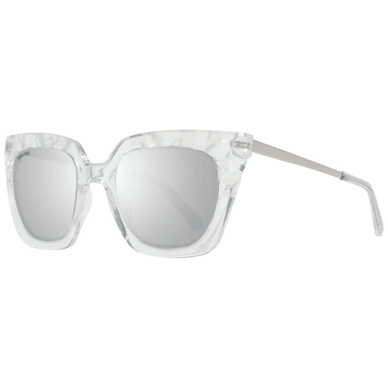 Swarovski Transparent Women Sunglasses