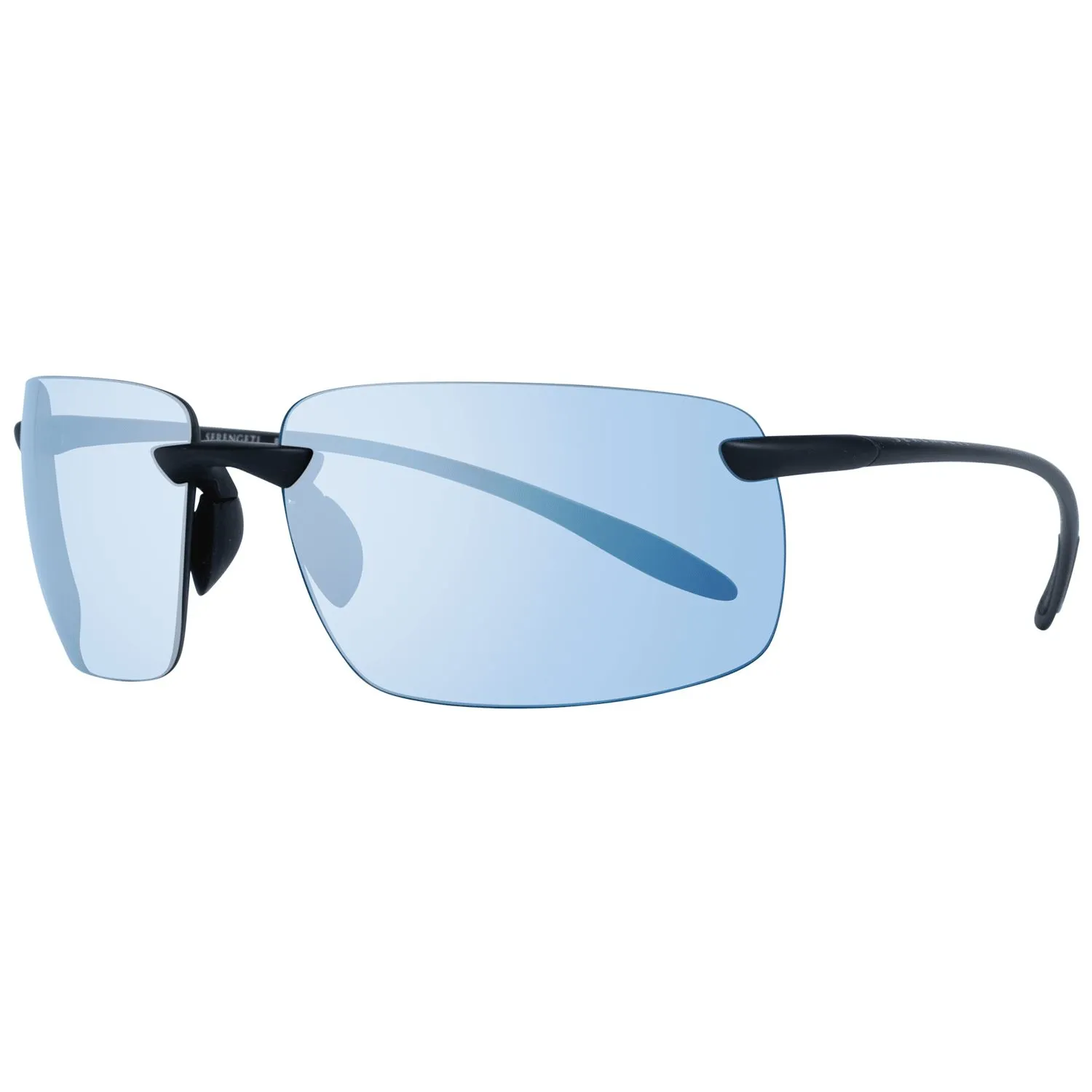 Serengeti Unisex Black Unisex Sunglasses
