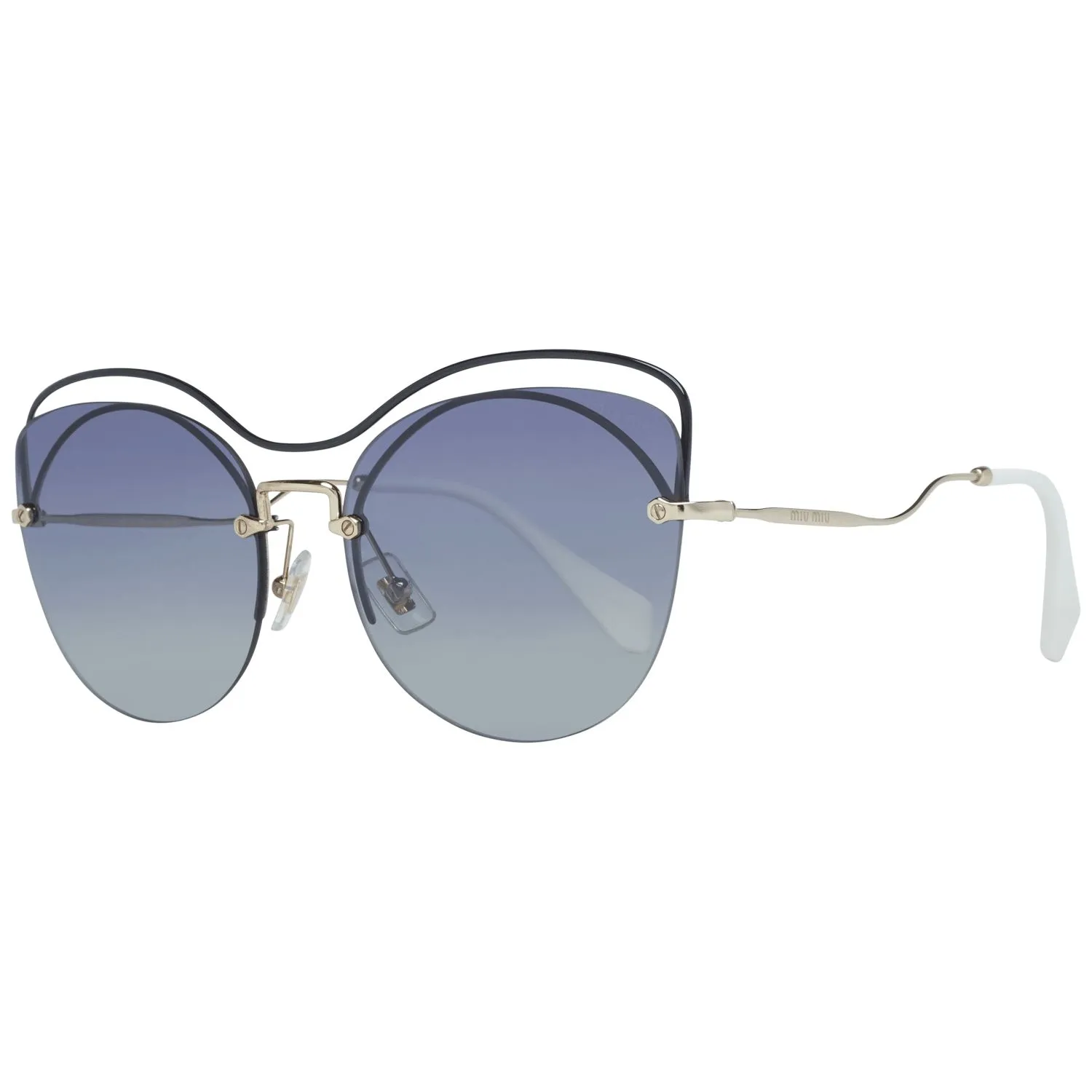 Miu Miu Silver Women Sunglasses
