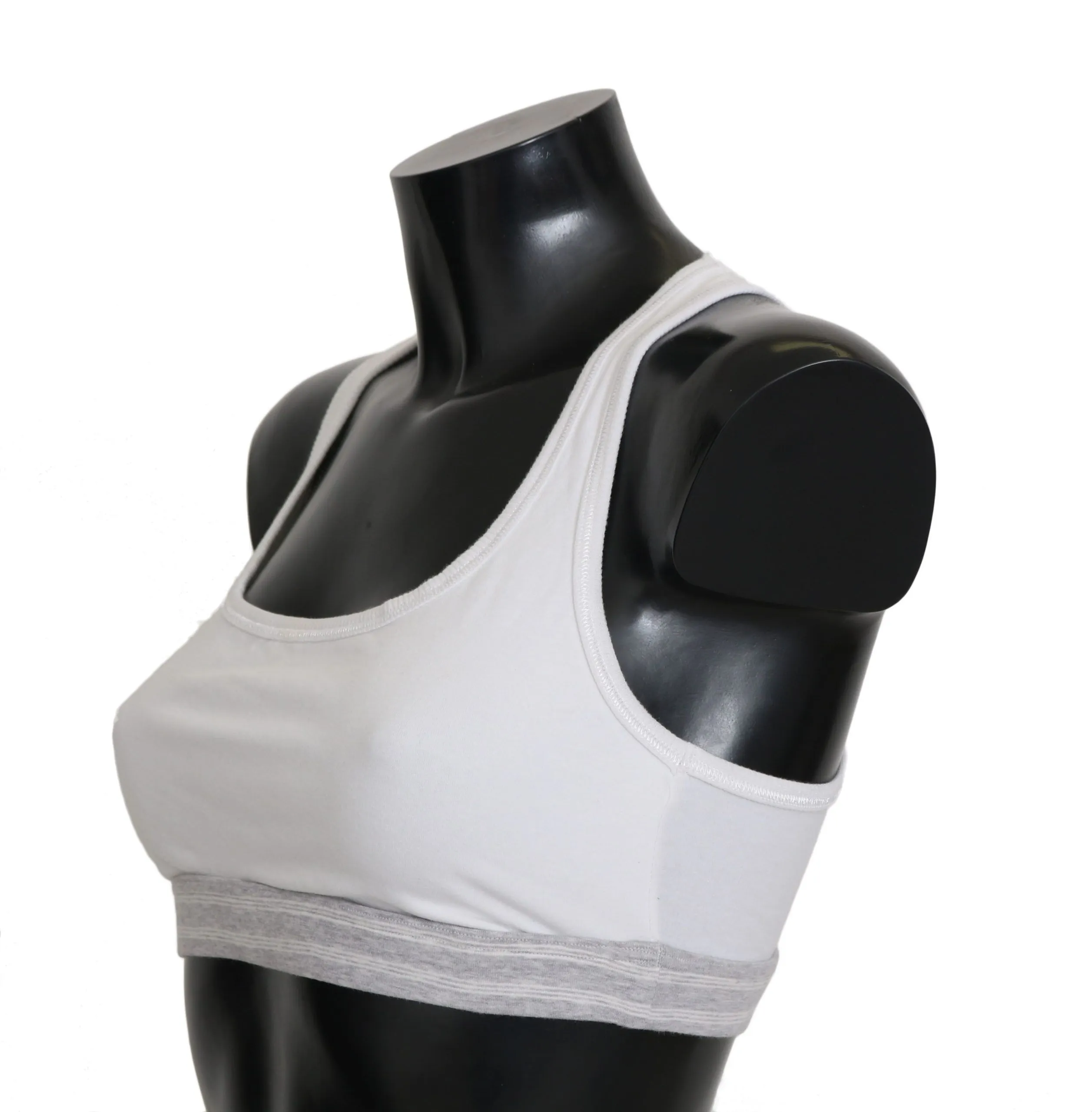 Dolce & Gabbana Women's Elegant White Stretch Sport Bra
