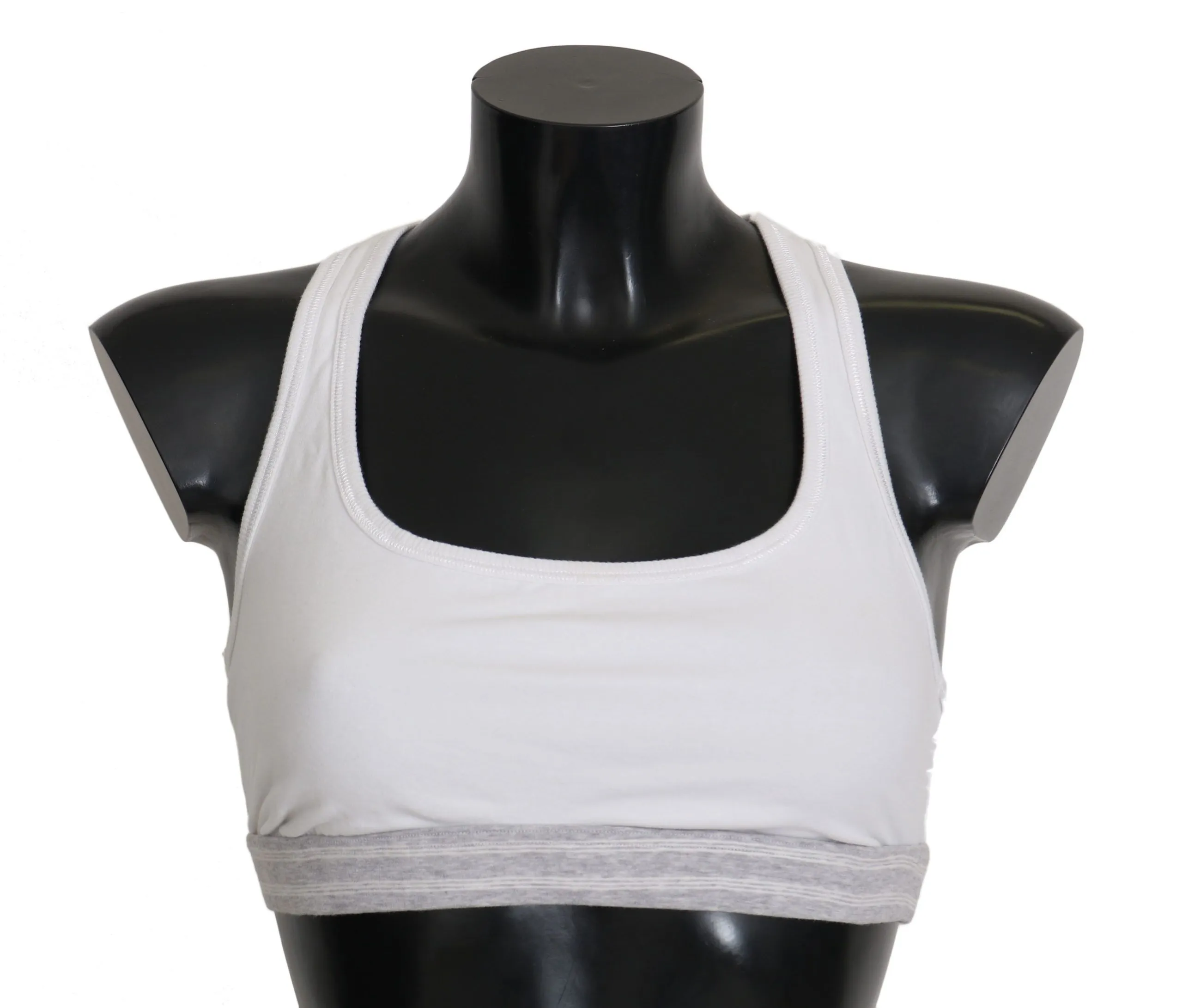 Dolce & Gabbana Women's Elegant White Stretch Sport Bra