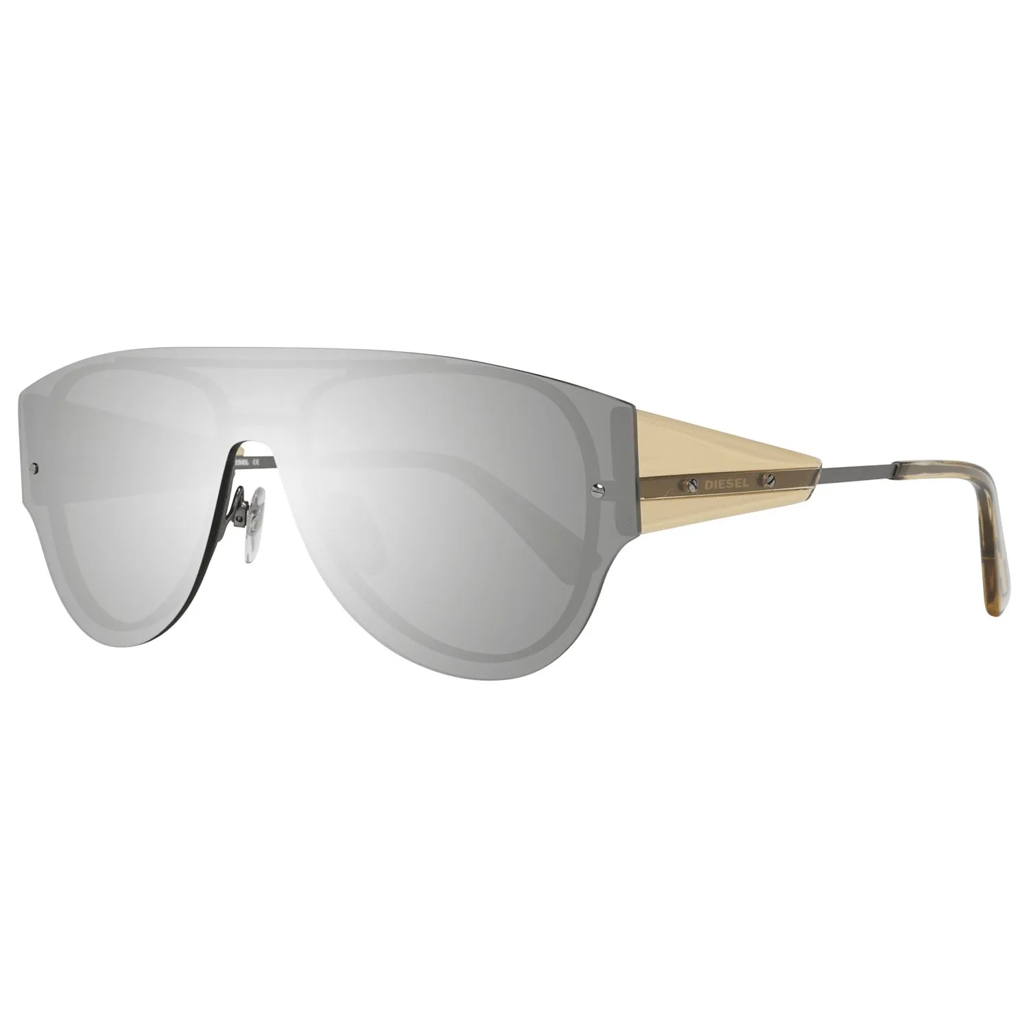 Diesel Unisex Gray Unisex Sunglasses