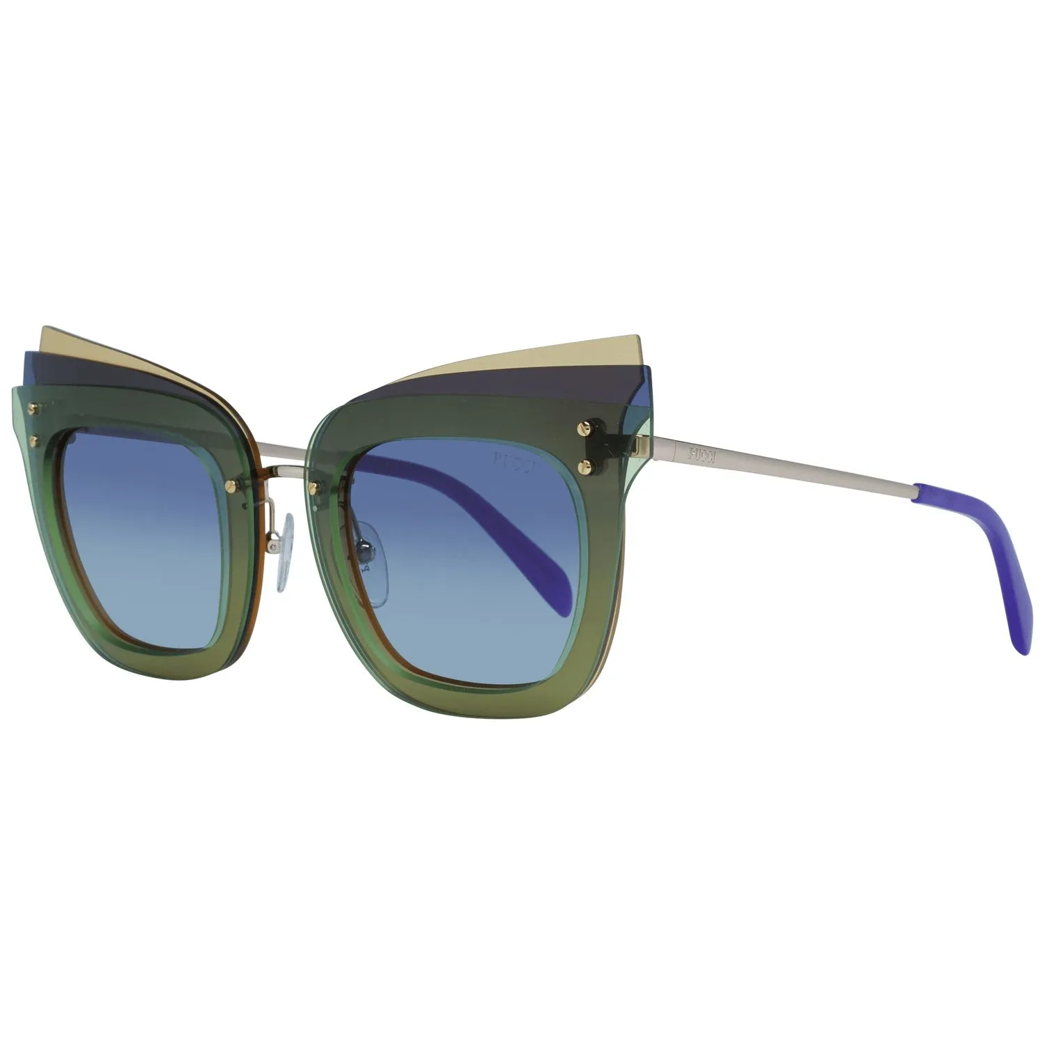 Emilio Pucci Green Women Sunglasses