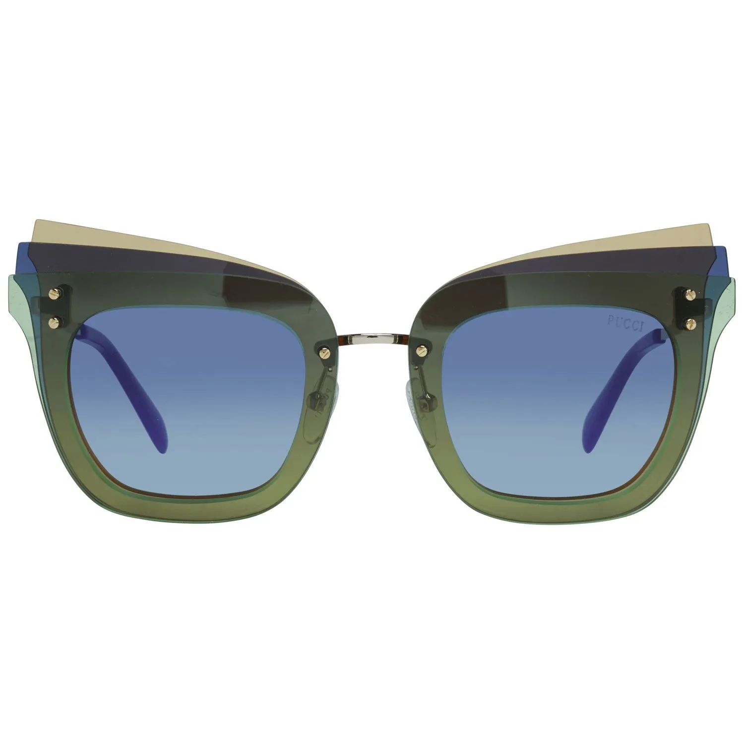Emilio Pucci Green Women Sunglasses