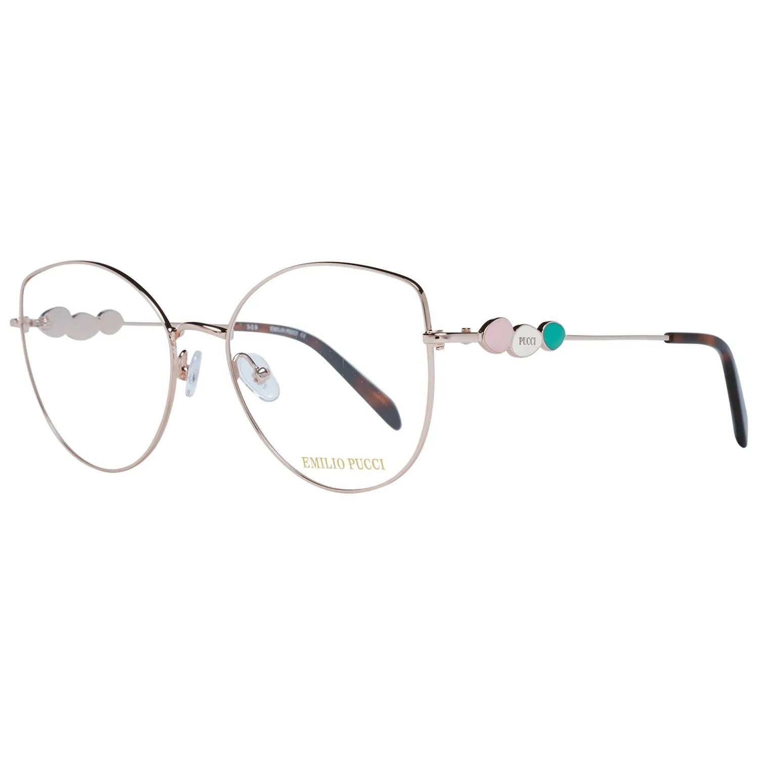 Emilio Pucci Rose gold Women Frames