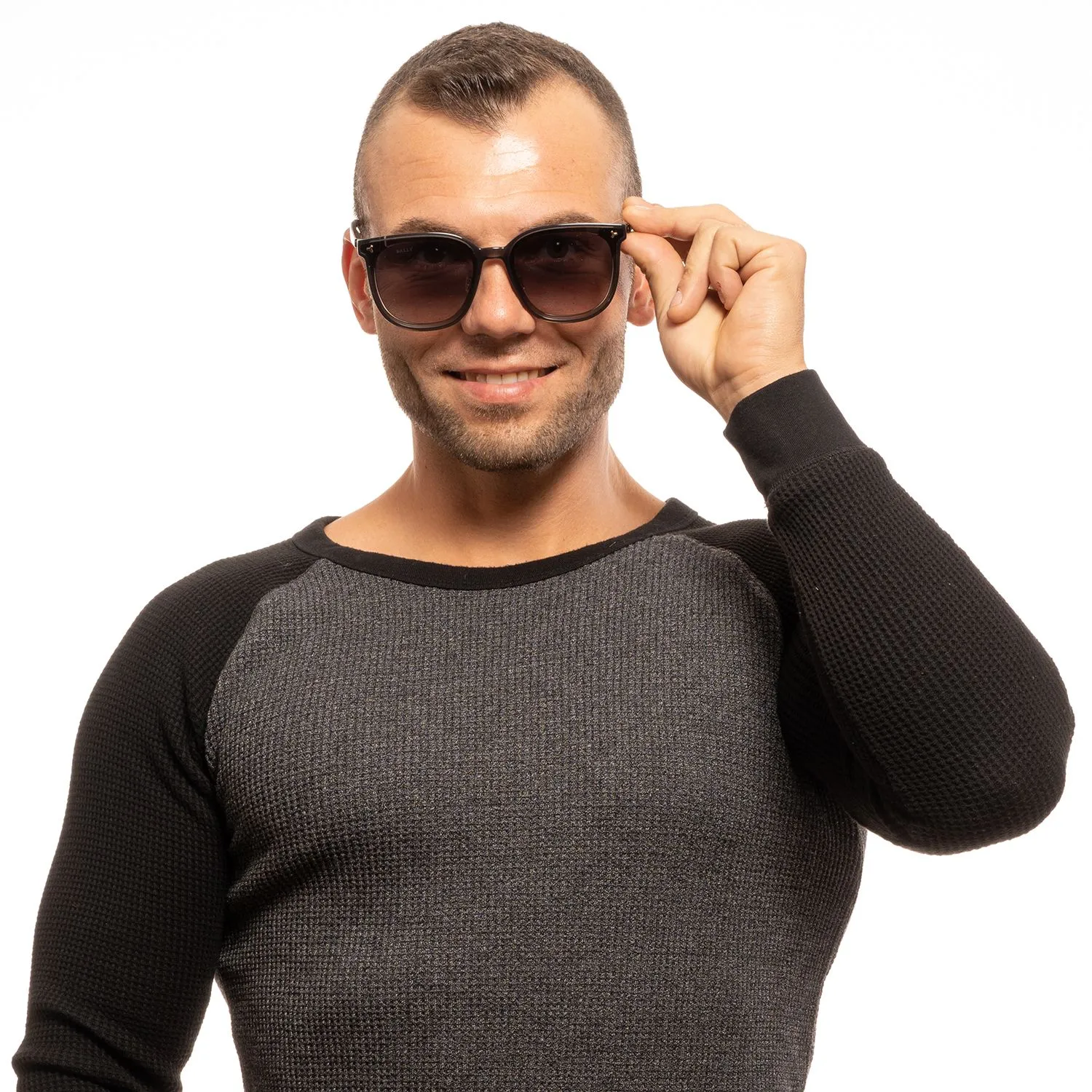 Bally Black Men Sunglasses