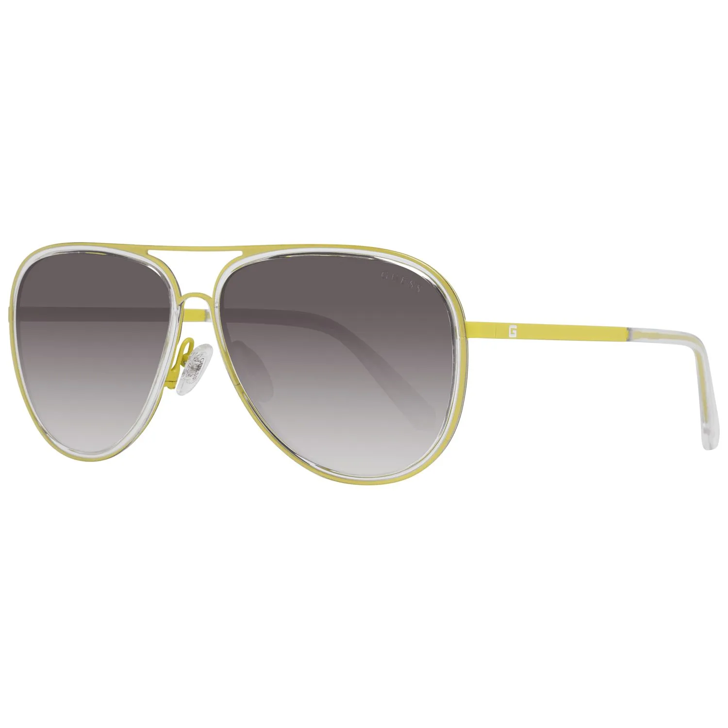 Guess Yellow Men Sunglasses