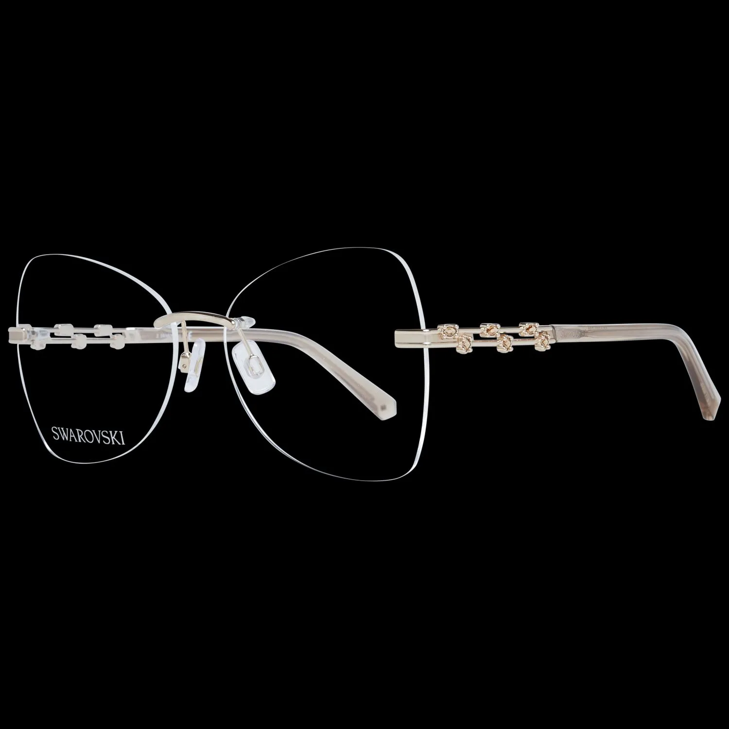 Swarovski Gold Women Optical Frames
