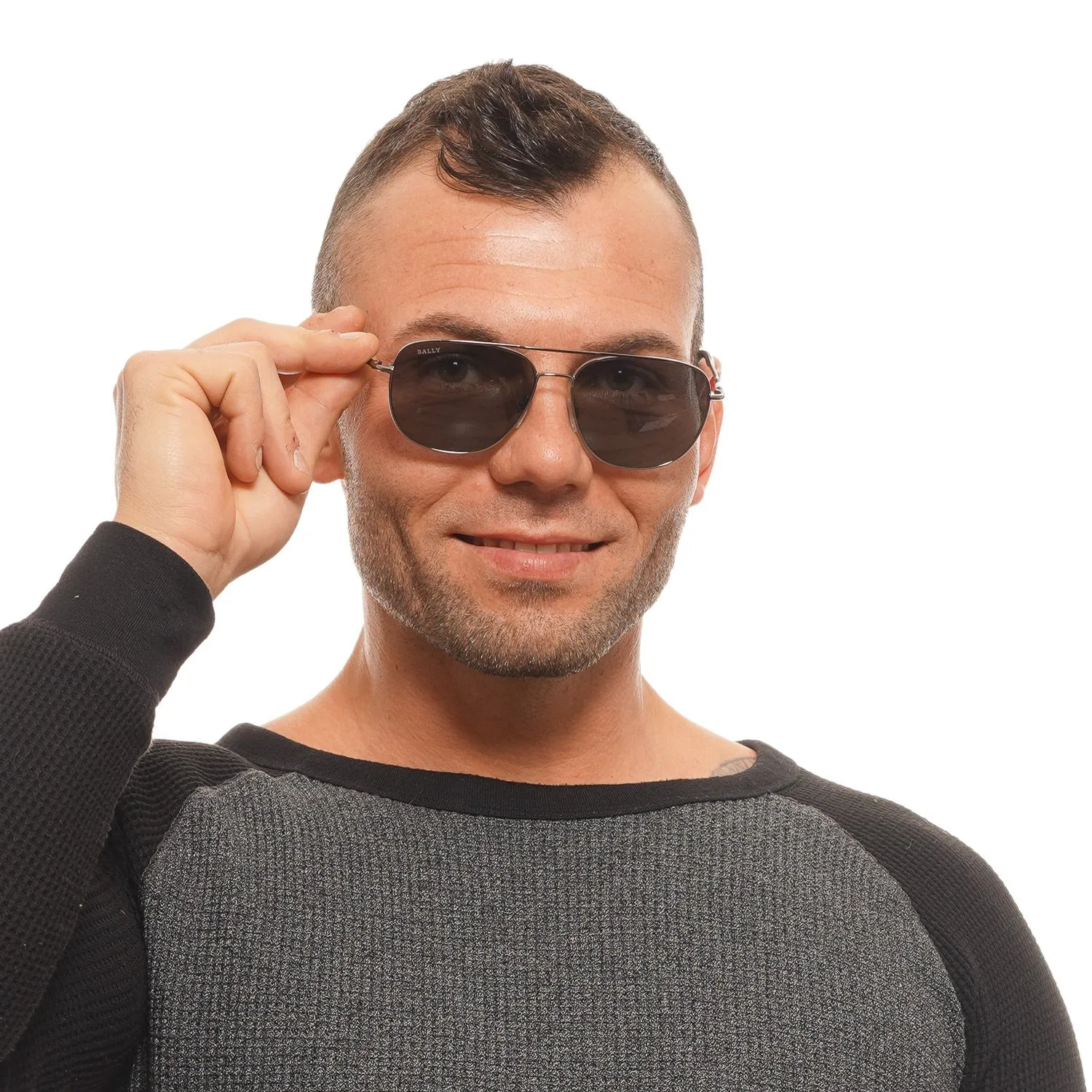 Bally Gray Men Sunglasses