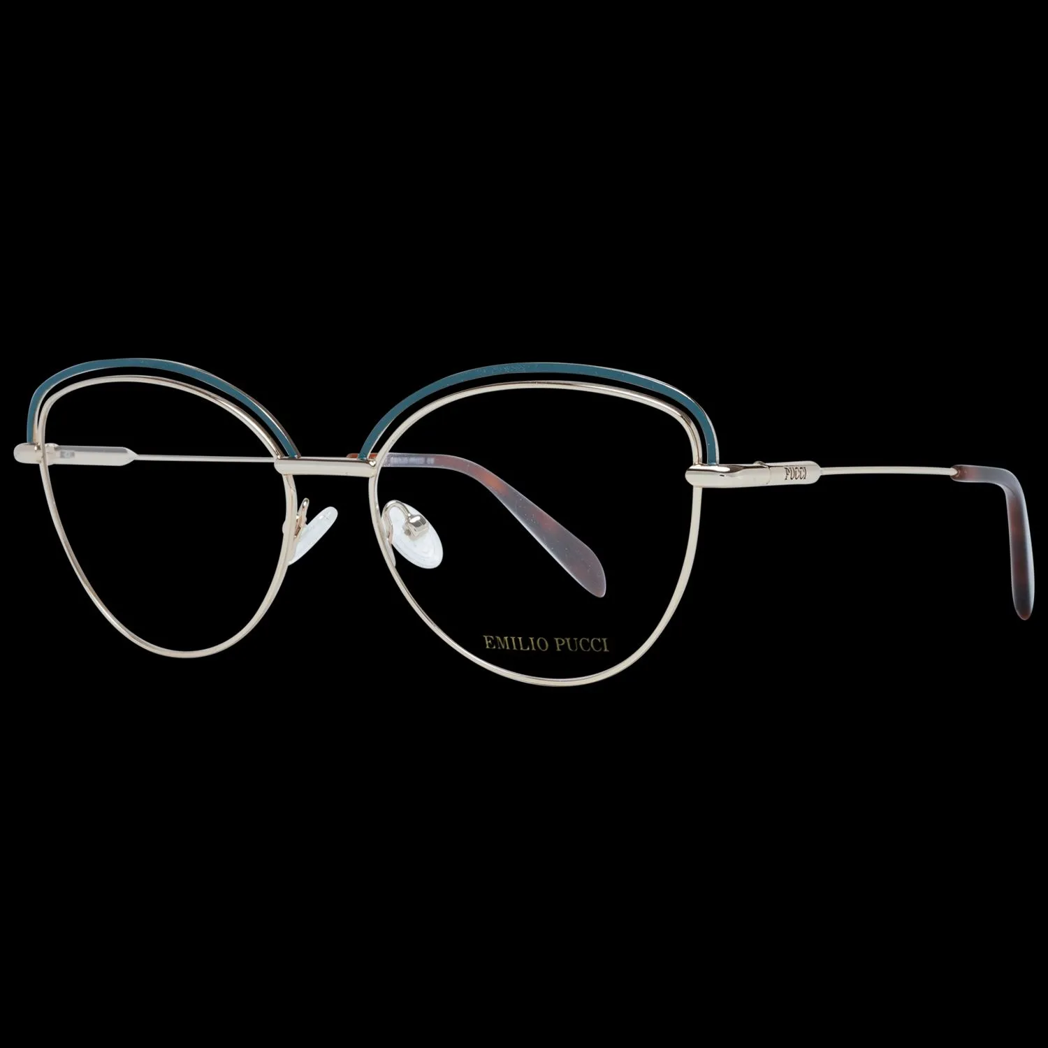 Emilio Pucci Turquoise Women Optical Frames