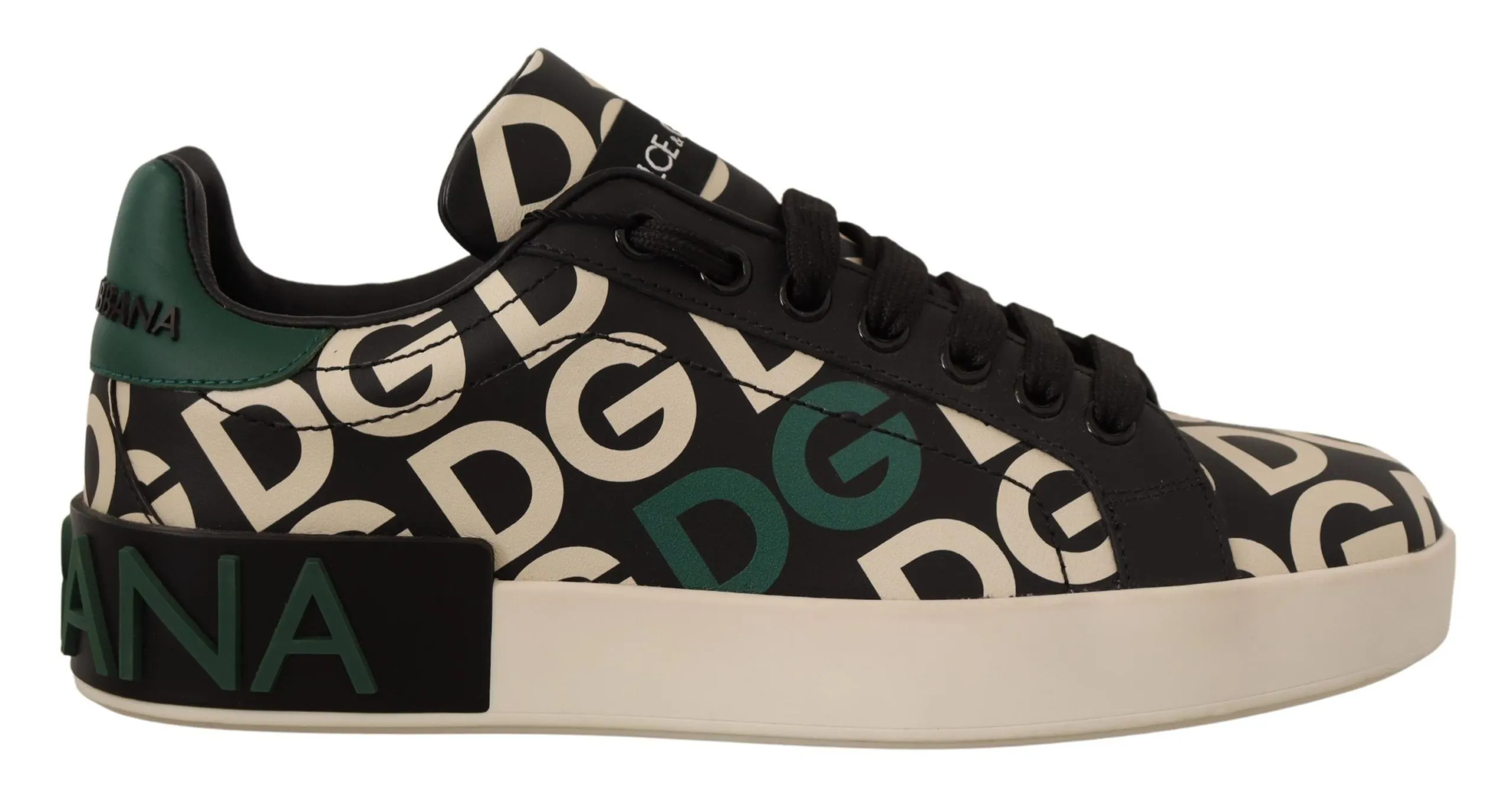 Dolce & Gabbana Women's Elegant Portofino Leather Sneakers