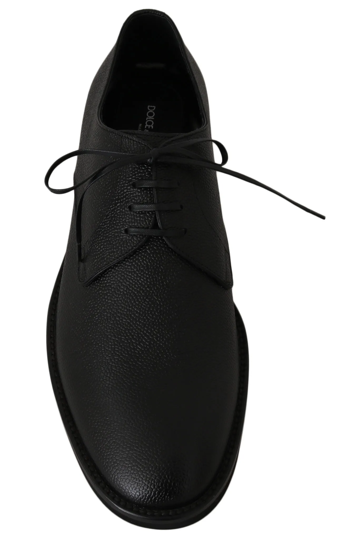 Elegant Black Leather Formal Men's Dress Shoes