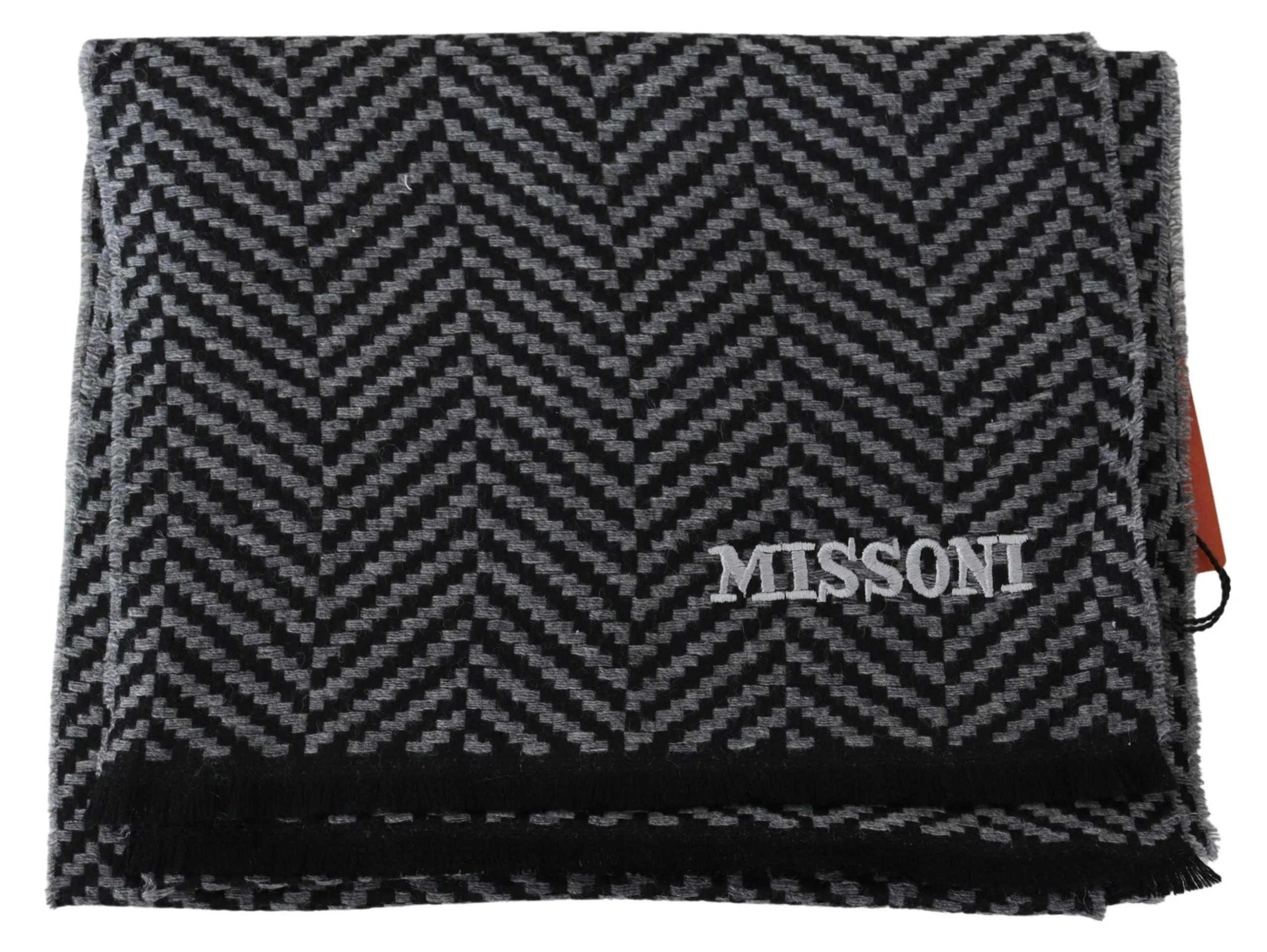 Missoni Women's Elegant Wool Patterned Unisex Scarf