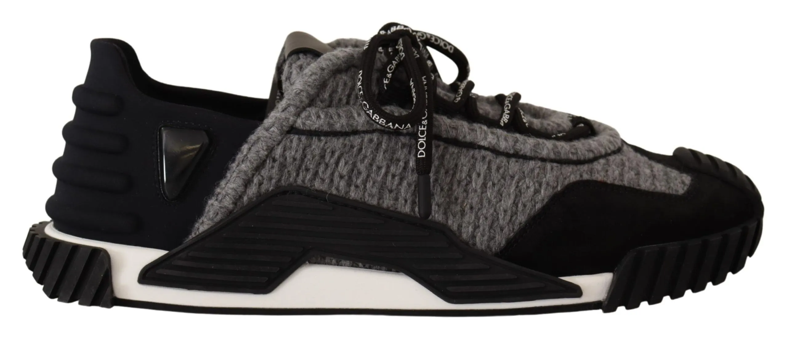 Dolce & Gabbana Men's Chic Black NS1 High-End Sneakers