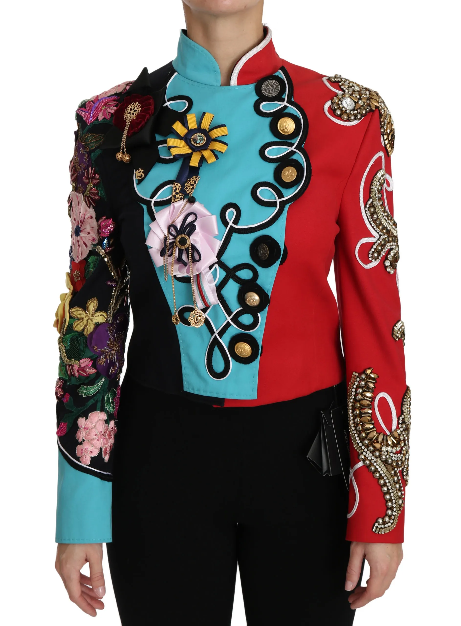 Dolce & Gabbana Women's Enchanted Sicily Crystal-Embellished Jacket