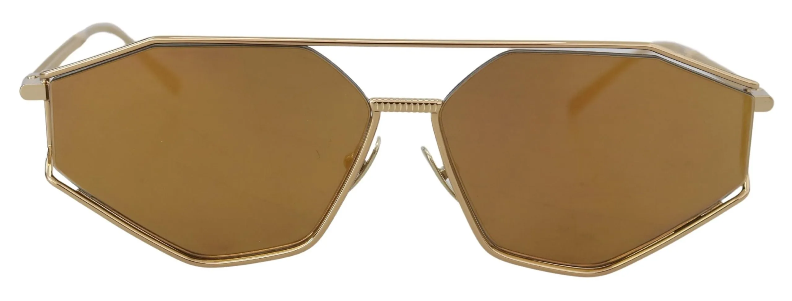 Dolce & Gabbana Women's Elegant Gold Frame Sunglasses with UV Protection