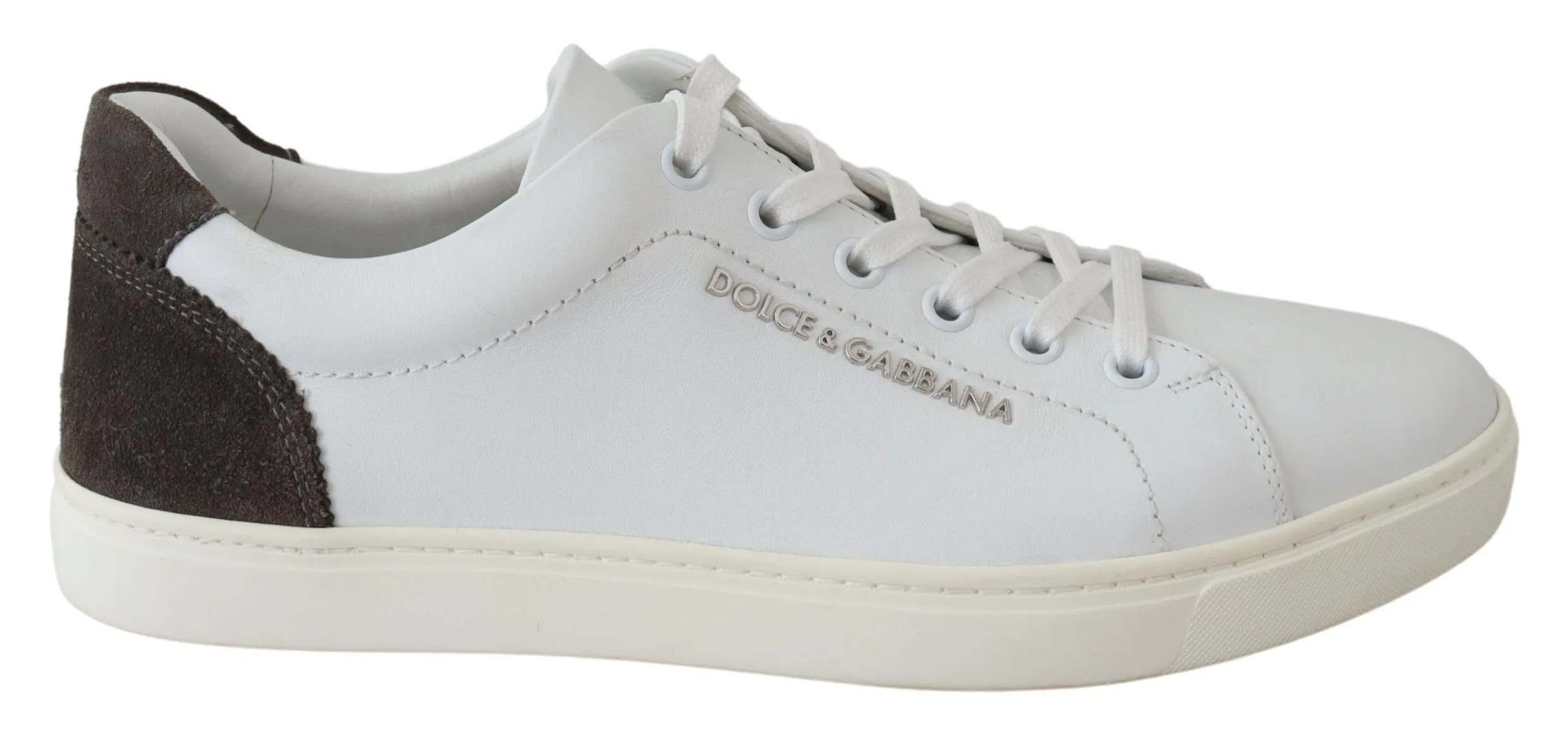 Dolce & Gabbana Men's Elegant Low Top Leather Sneakers