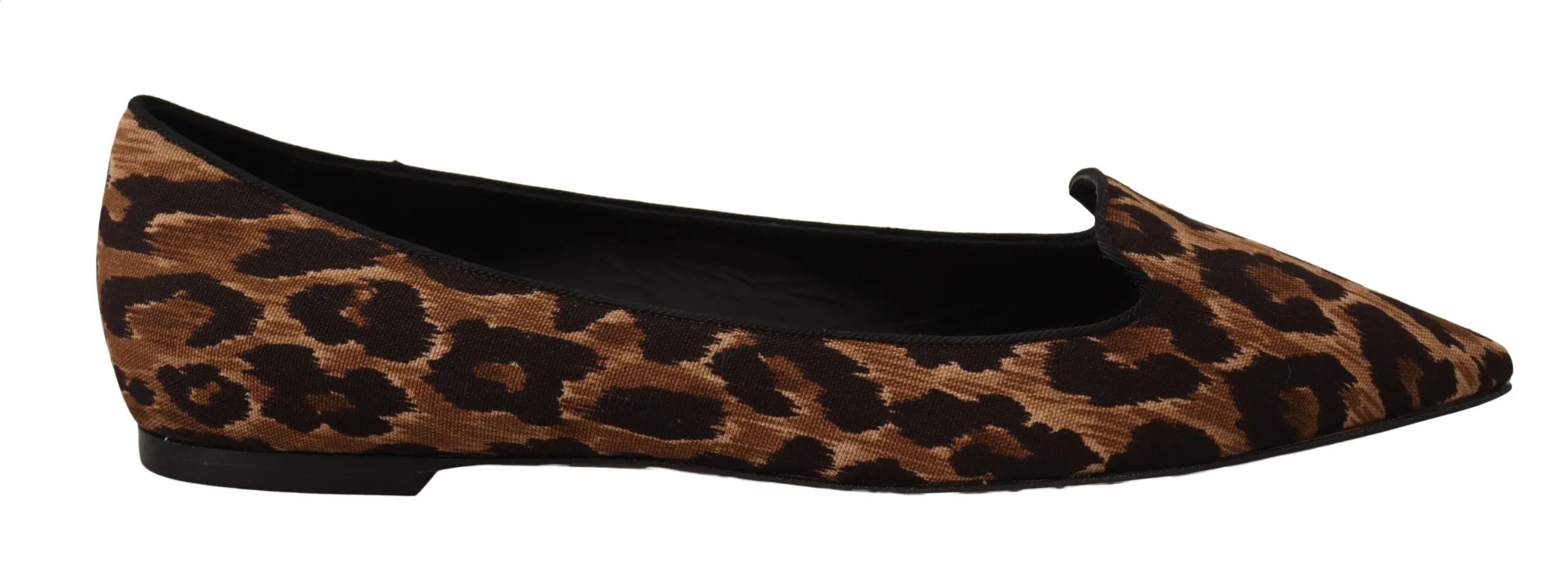 Dolce & Gabbana Women's Elegant Leopard Print Loafers Flats