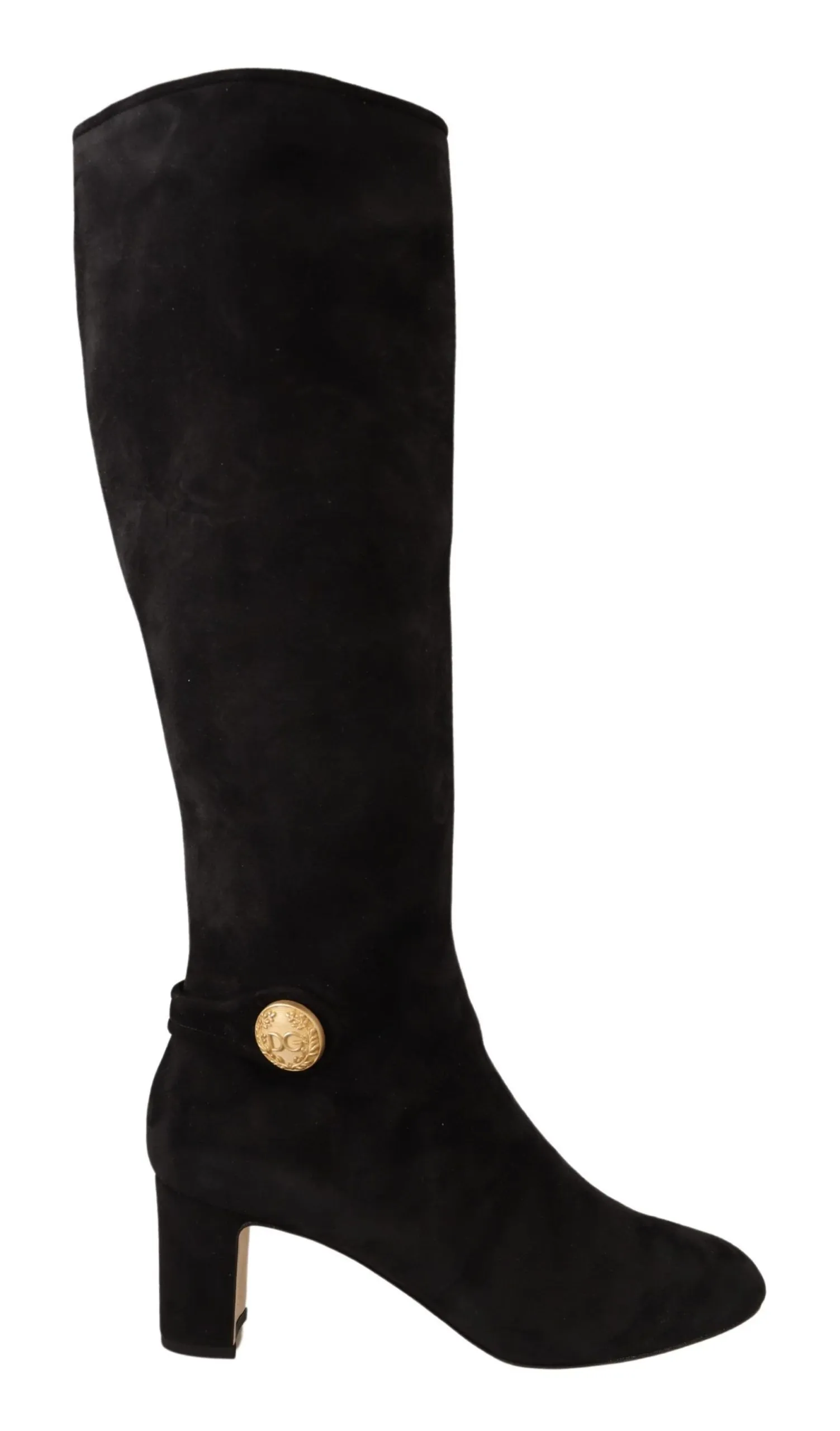Dolce & Gabbana Women's Elegant Suede Vally High Boots