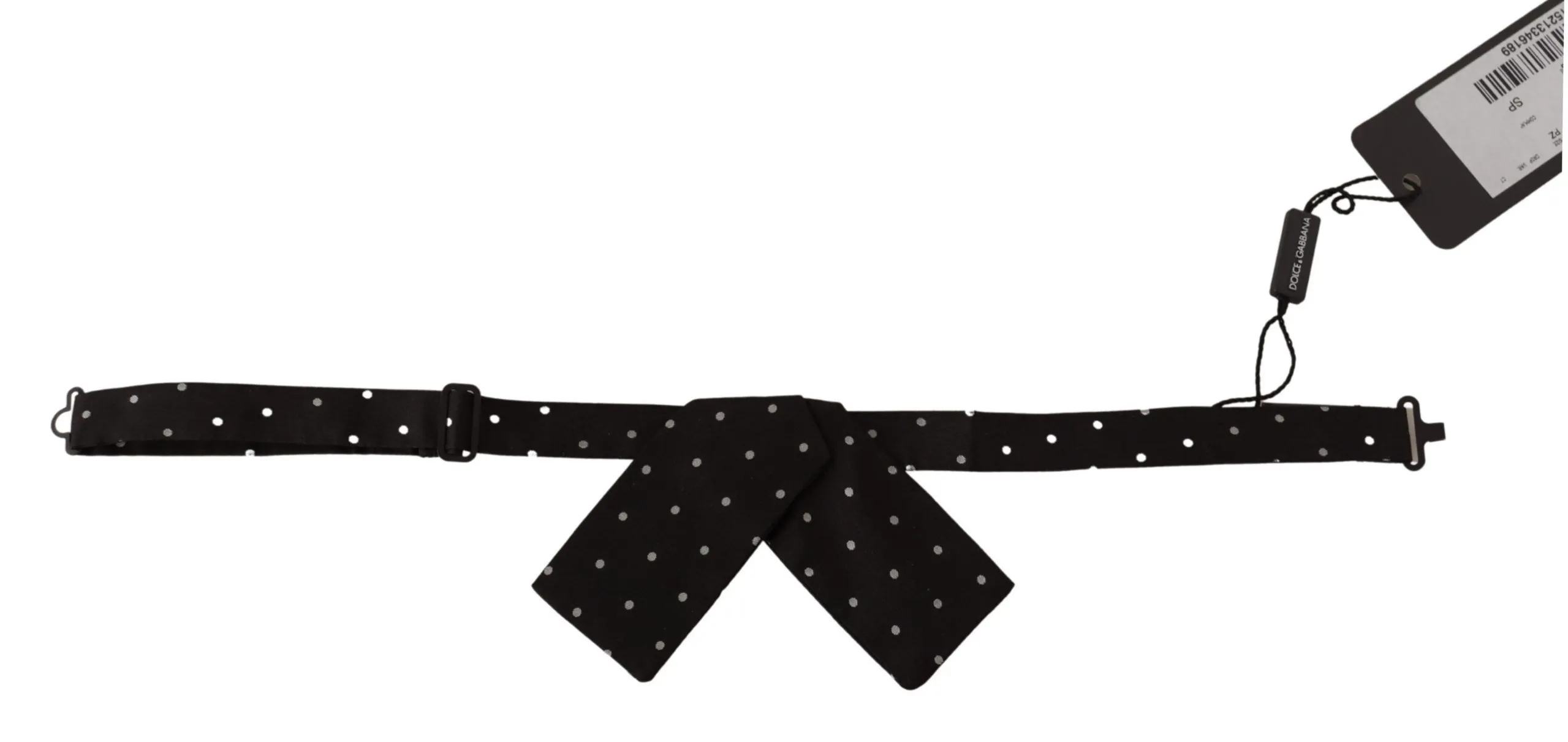 Dolce & Gabbana Men's Elegant Polka Dot Silk Bow Tie