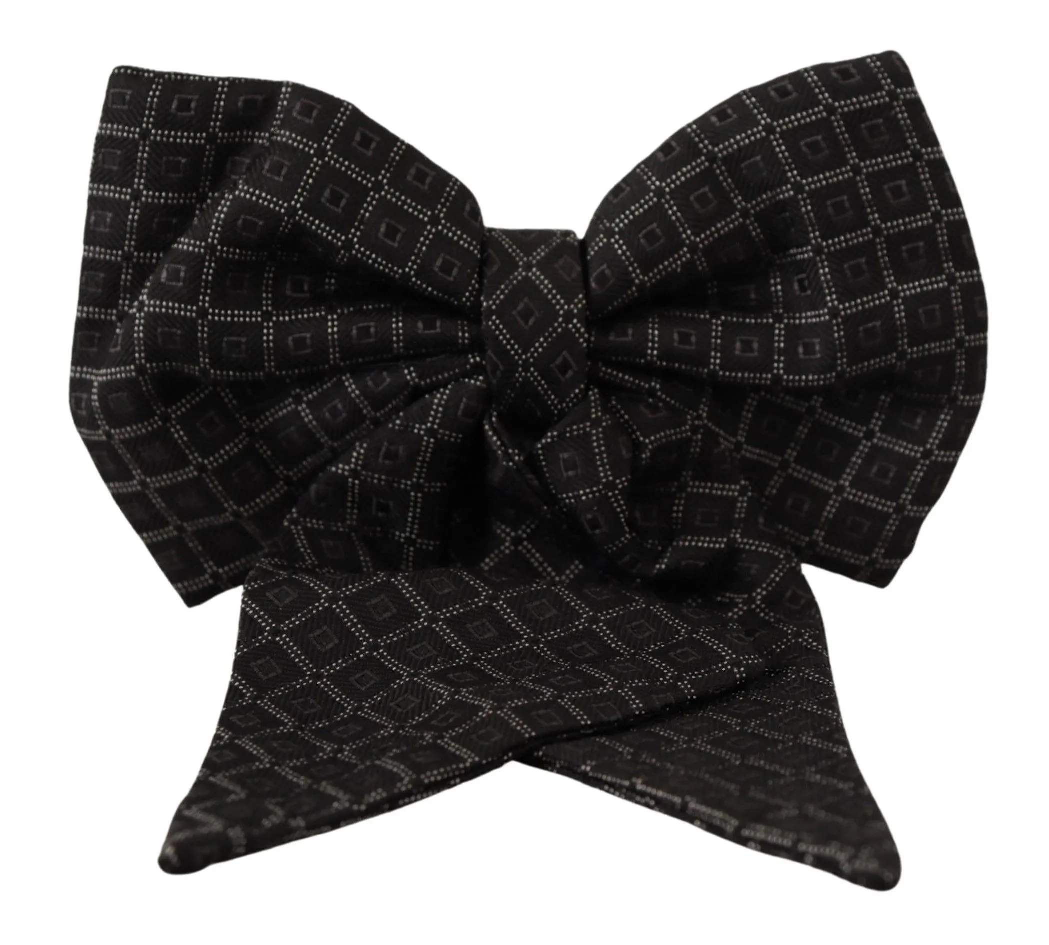 Dolce & Gabbana Men's Exclusive Black Silk Bow Tie